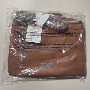 NEW Roots73 Women's Brown Cognac Crossbody Bag